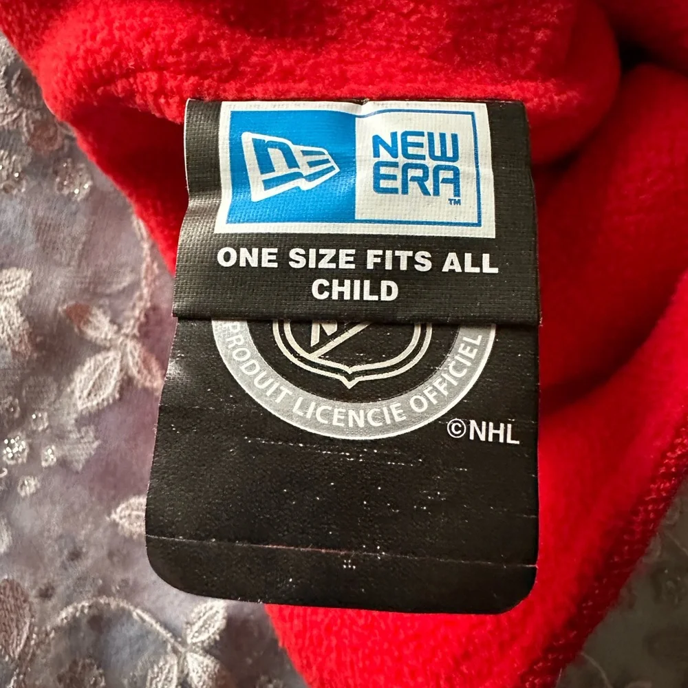 Detroit Red Wings Hat Child New Era Label